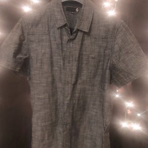 GbyGuess short sleeve button up!